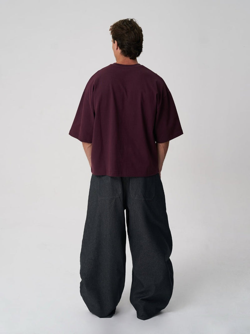 Logo T-shirt Burgundy - ATTODE