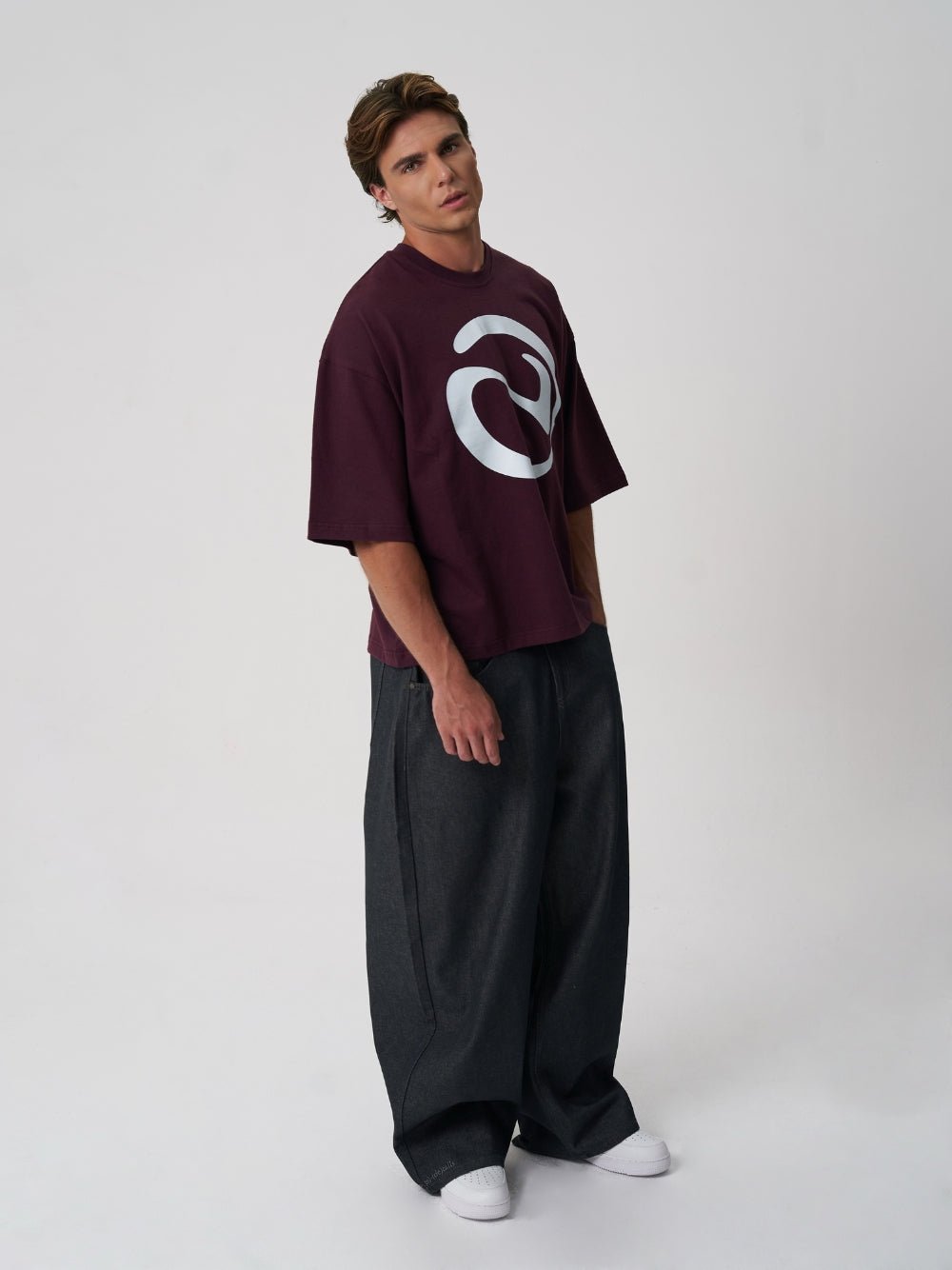 Logo T-shirt Burgundy - ATTODE