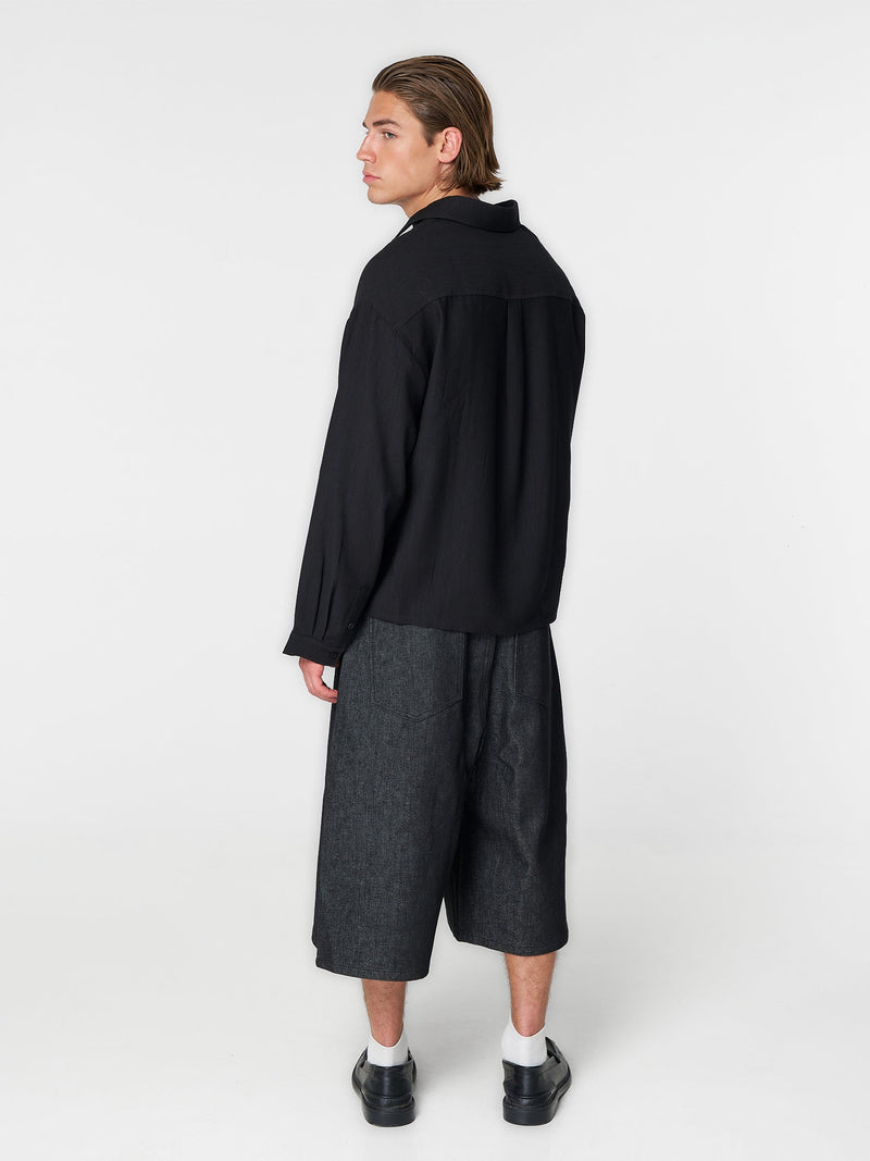 Nomad Shirt Black - ATTODE