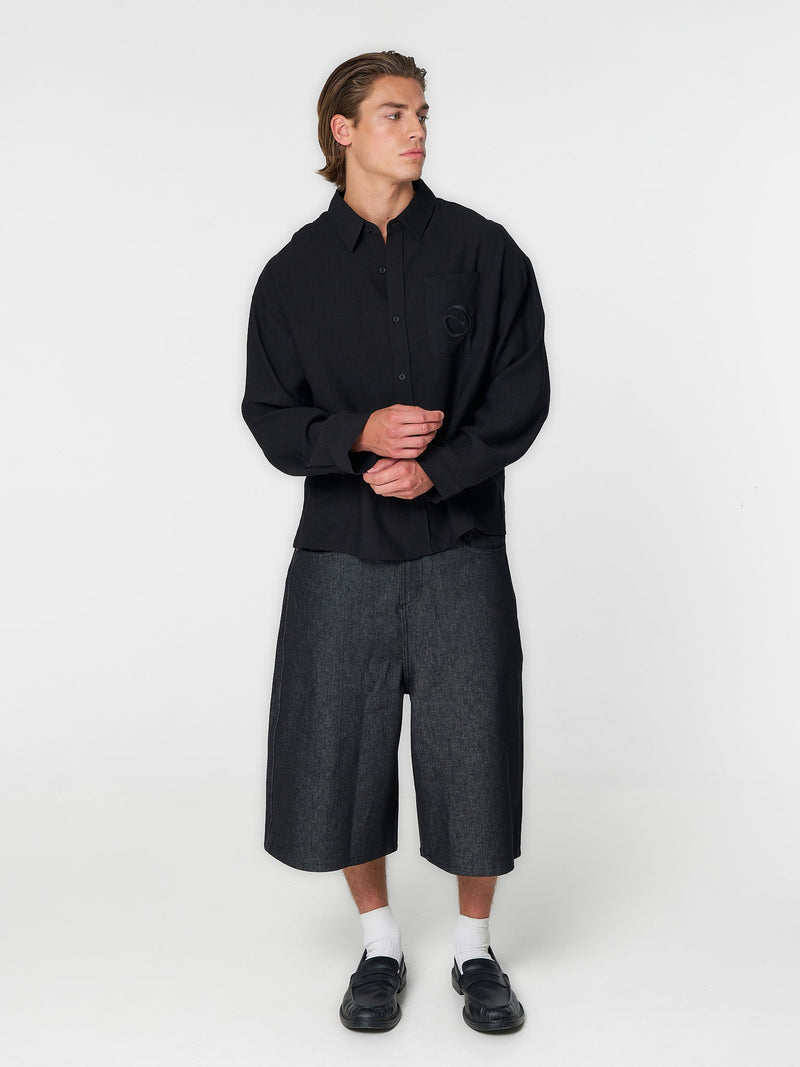 Nomad Shirt Black - ATTODE