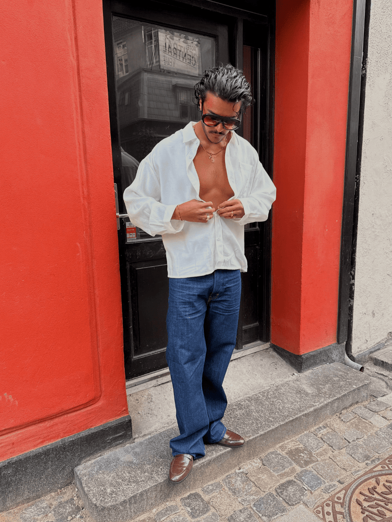 Nomad Shirt White - ATTODE