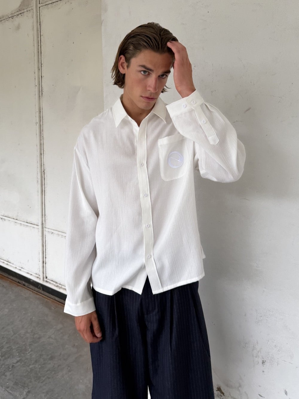 Nomad Shirt White - ATTODE