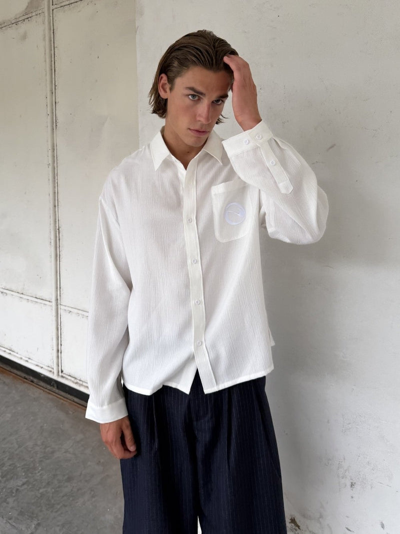 Nomad Shirt White - ATTODE