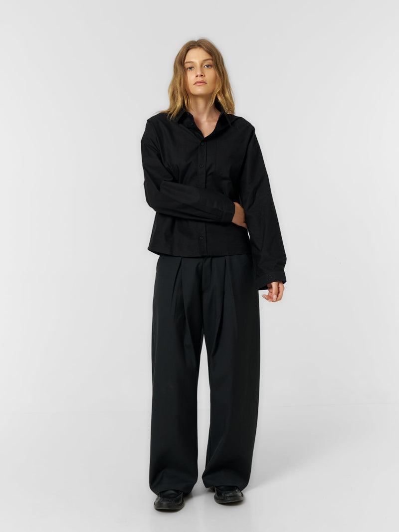 Oxford Shirt Black - ATTODE