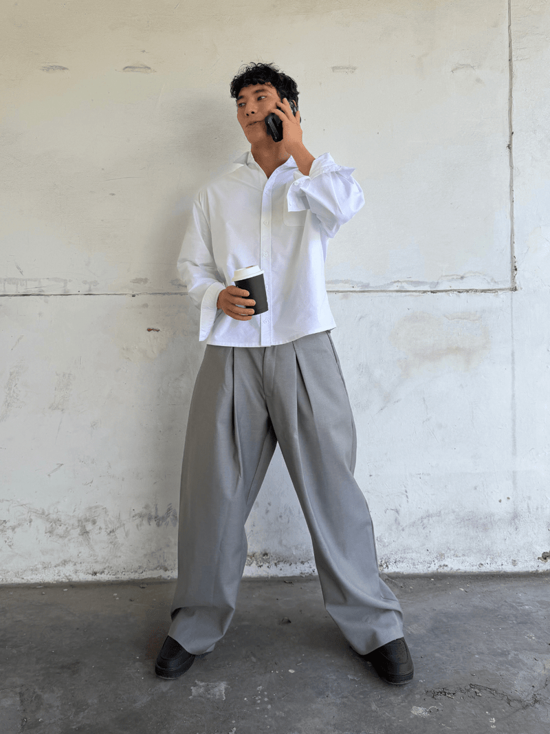 Oxford Shirt White - ATTODE