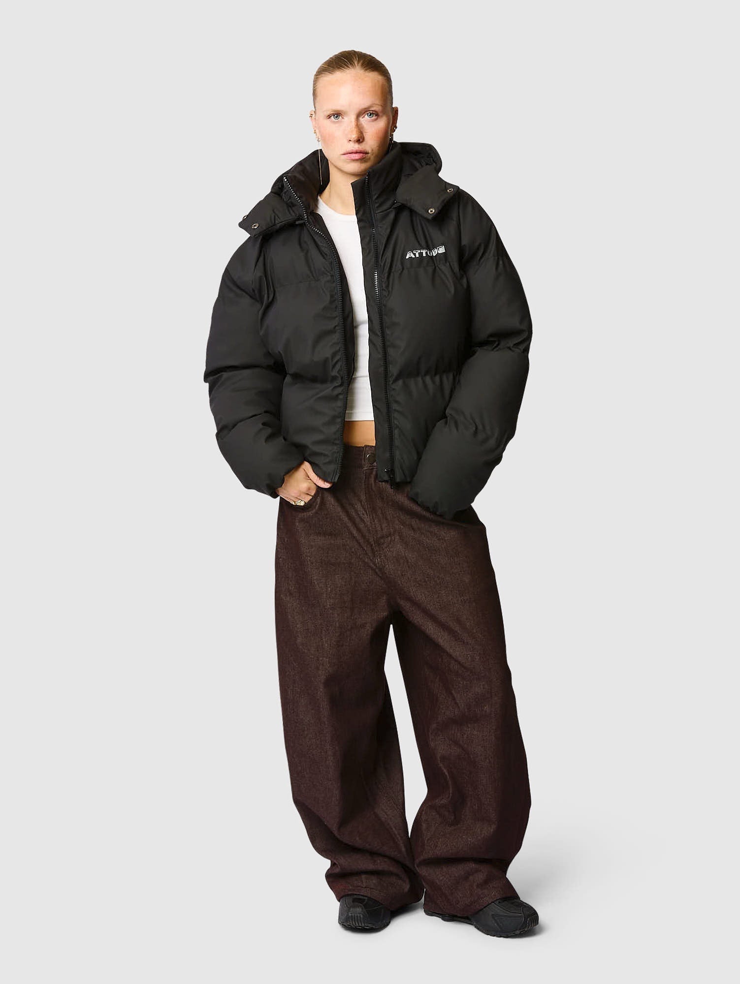 Puffer Jacket Black - ATTODE