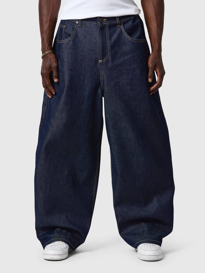 Raw Denim Jeans Indigo Blue - ATTODE