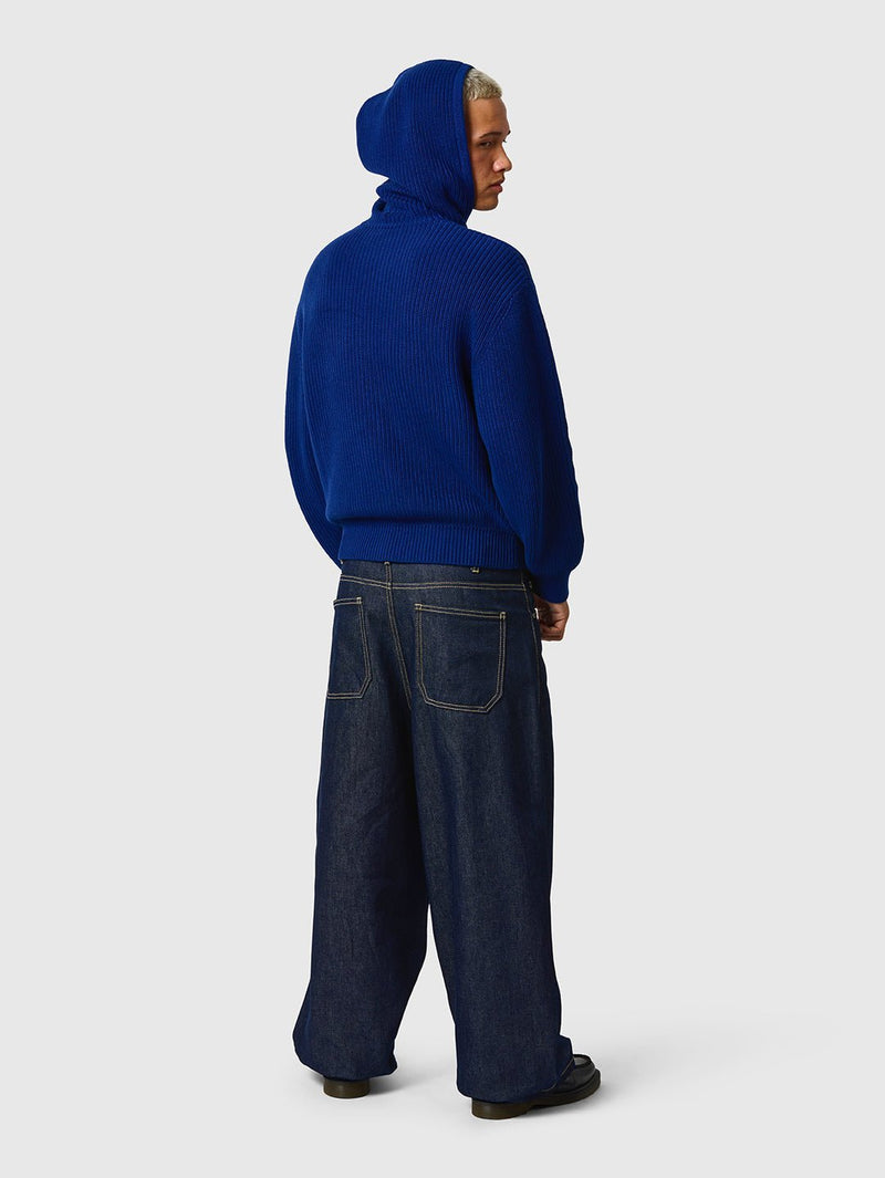 Raw Denim Jeans Navy - ATTODE