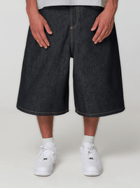 Raw Denim Shorts Navy