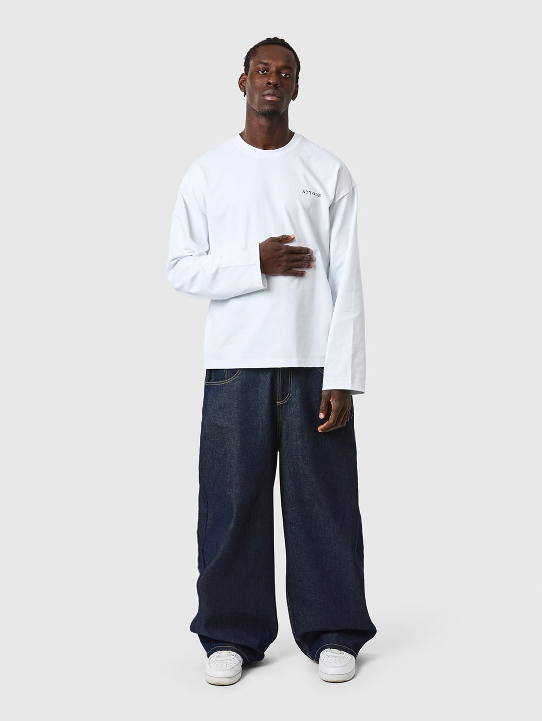 Signature Long Sleeve White - ATTODE