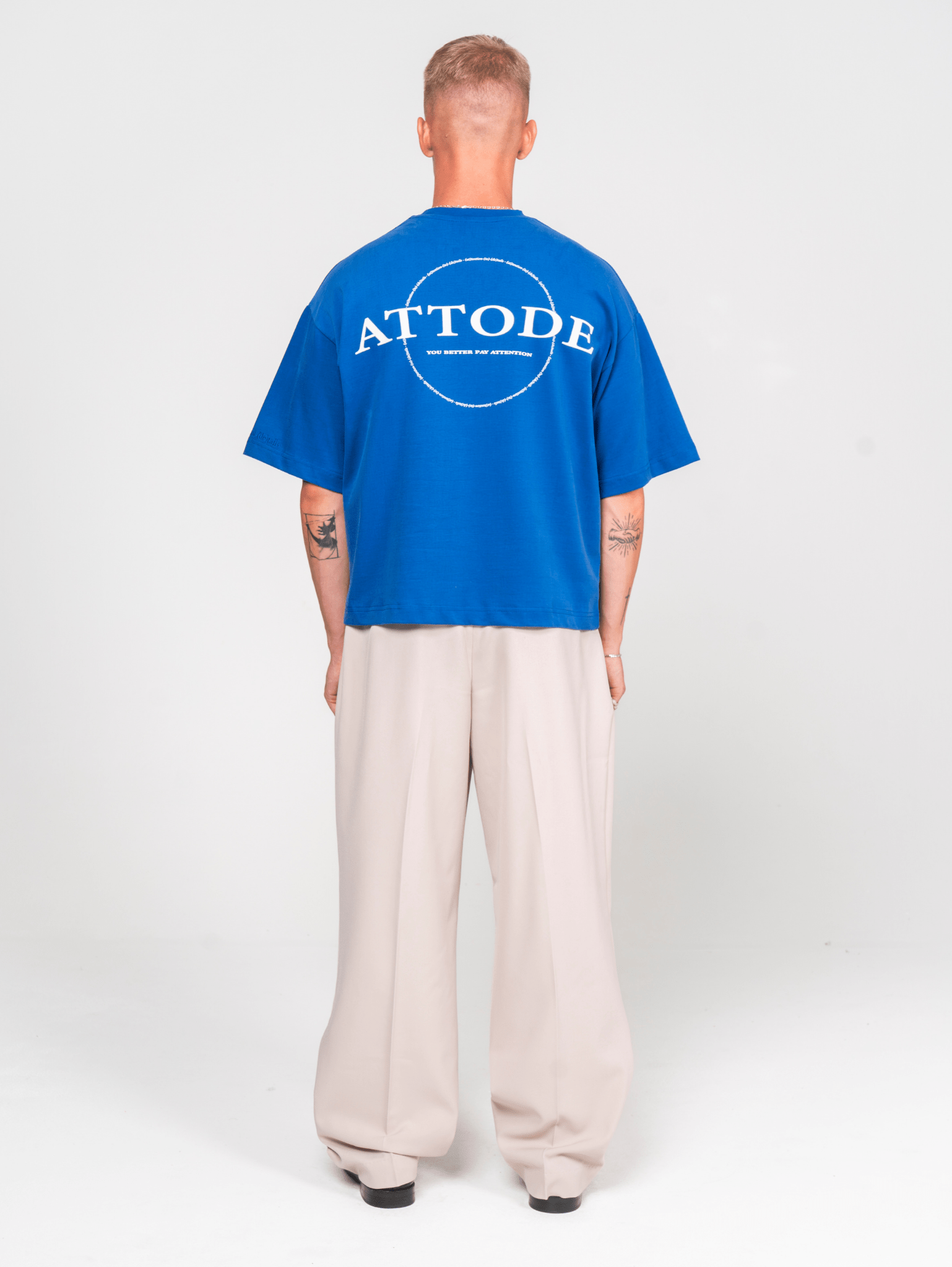 Signature T-shirt Blue - ATTODE