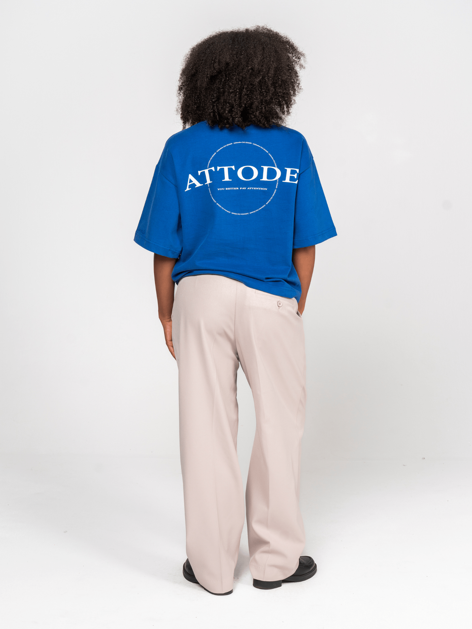 Signature T-shirt Blue - ATTODE