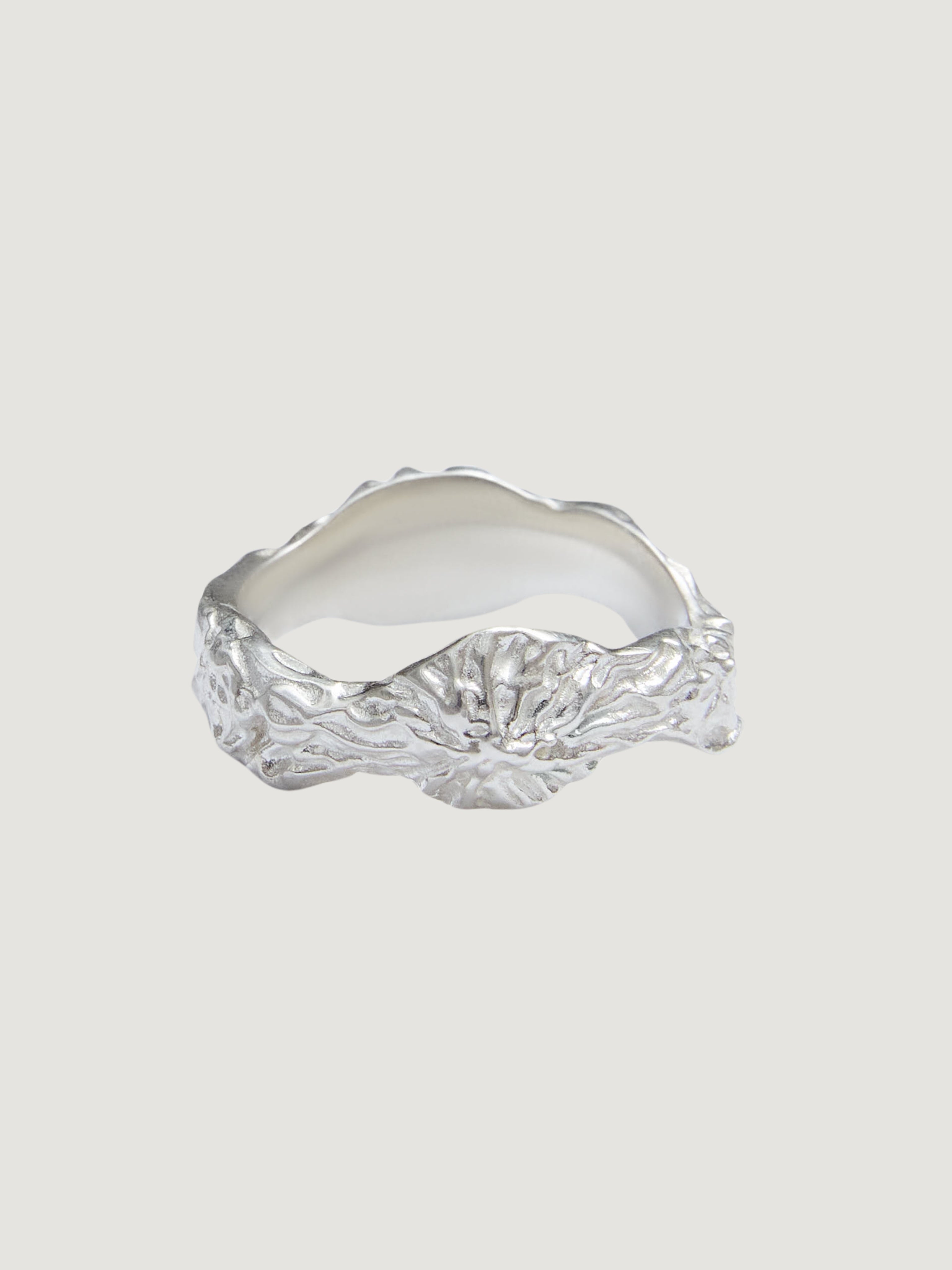 LARGE EVERYDAY RING SILVER - ATTODE