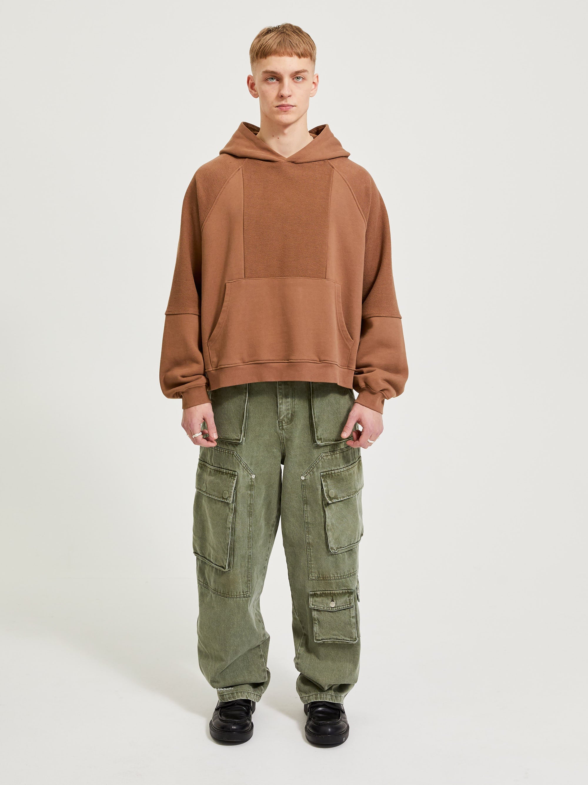 WASHED CARGO PANTS OLIVE GREEN - ATTODE